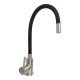 Смеситель из нержавейки Kraft 3004 BL черный