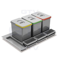Сегрегатор MULTINO 900 мм 3 X 15 л + 3 емкости